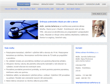 Tablet Screenshot of ordinace-seifertova.cz